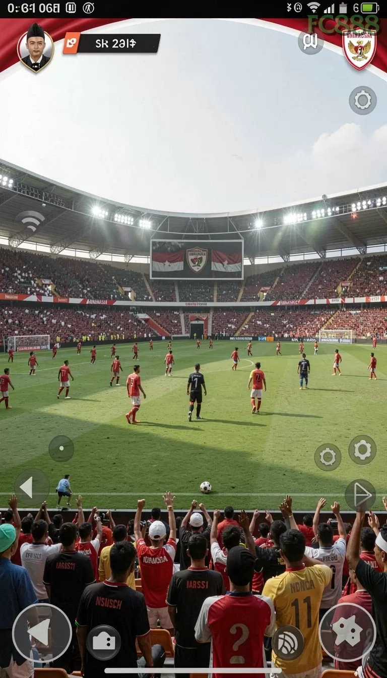 Galeri pratinjau visual fc888 build APK resmi terbaru